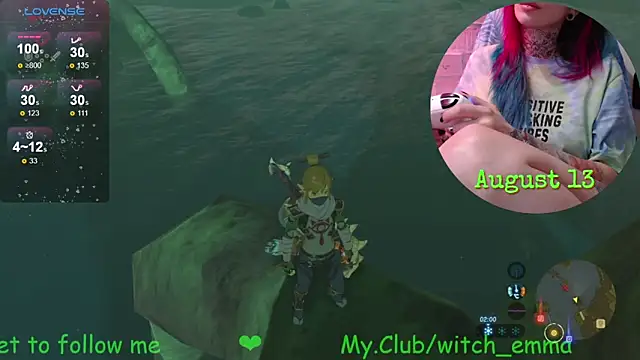 XXX chat uživo modela Witch_Emma