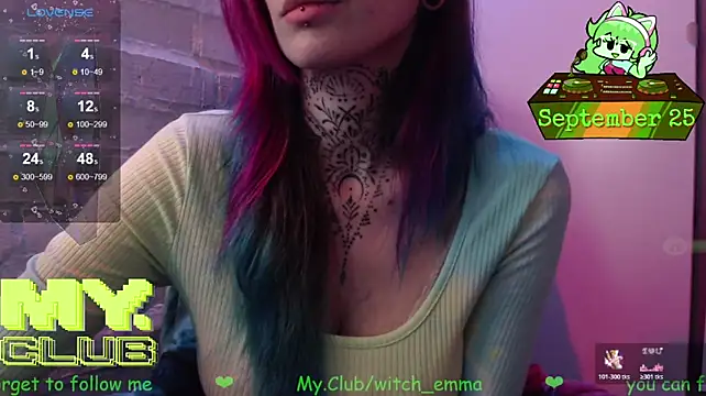 צ'אט XXX בשידור חי של Witch_Emma