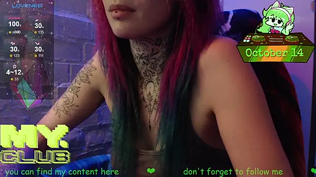 Show modela Witch_Emma na web-kameri