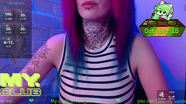 Witch_Emman Webbikameraesitys