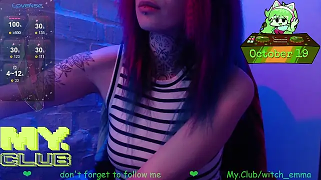 Show de Witch_Emma na webcam