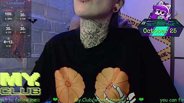 Witch_Emma Show in webcam