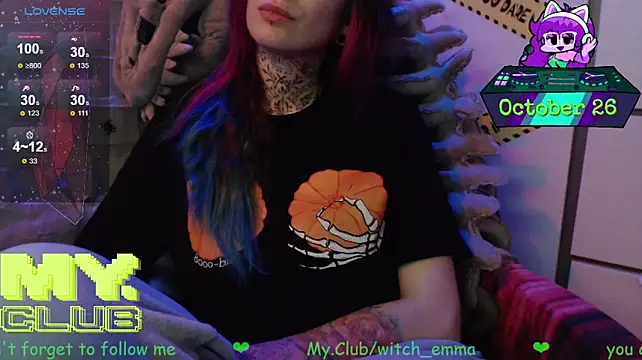 Witch_Emma Show in webcam