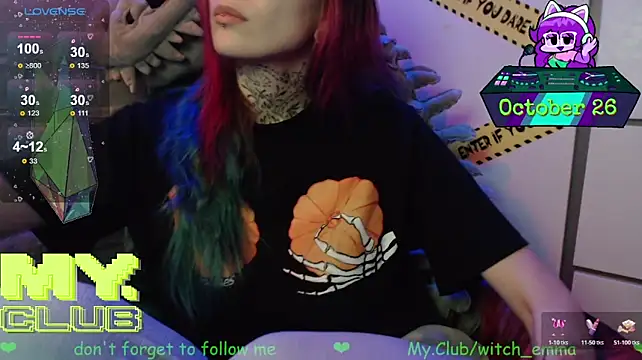 Show Webcam de Witch_Emma
