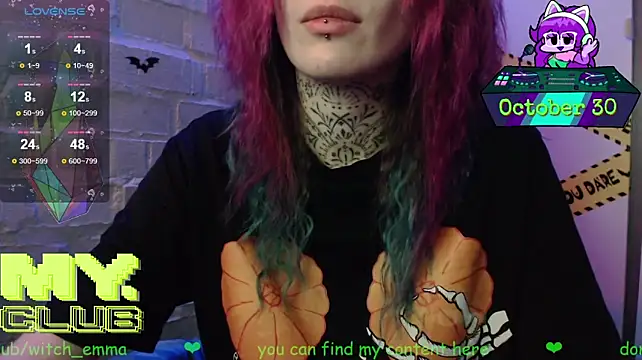 Webkamerová show Witch_Emma