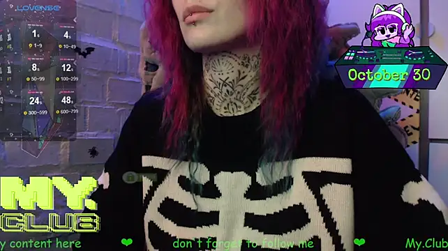 הופעת וובקאם של Witch_Emma