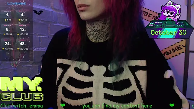 Show Webcam de Witch_Emma