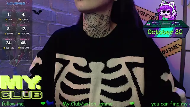 Вебкам-шоу Witch_Emma