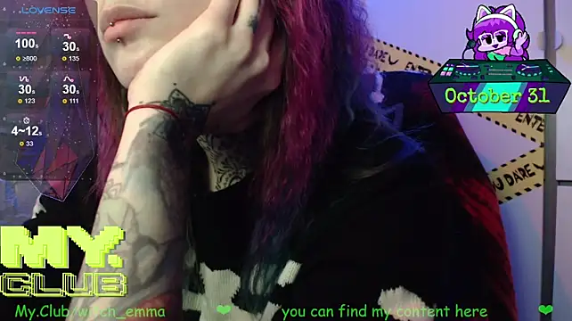 Show de webcam de Witch_Emma