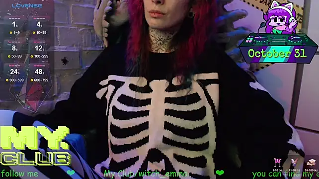 Webkamerová show Witch_Emma