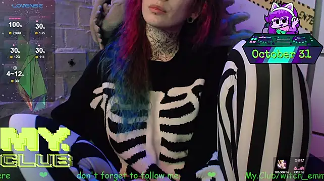 Witch_Emma Pertunjukan Webcam