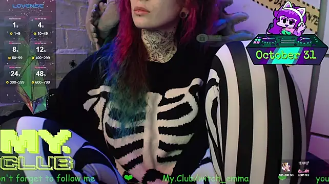 Show de Witch_Emma na webcam