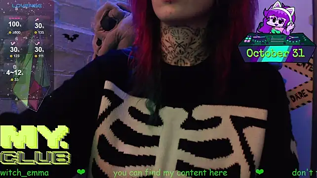 Chat XXX en directo de Witch_Emma