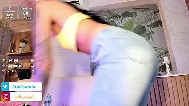 Živá chatovací místnost AntonellaRossi