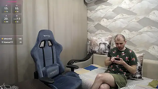 Show modela SerzhKorol1 na web-kameri