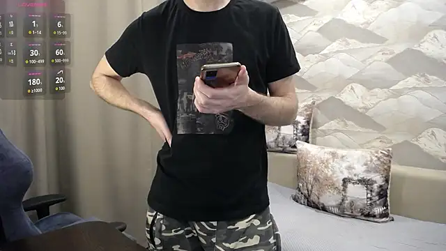 Show modela SerzhKorol1 na web-kameri