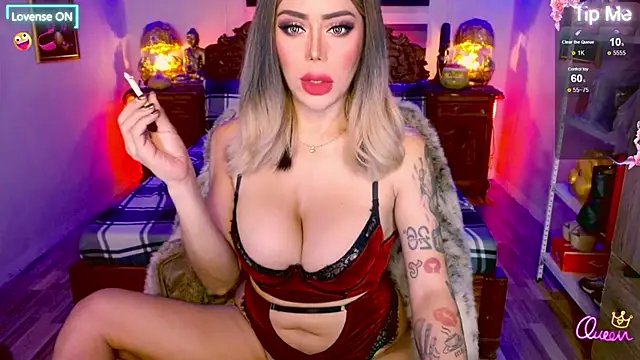 _QueenGoddess_ Pertunjukan Webcam