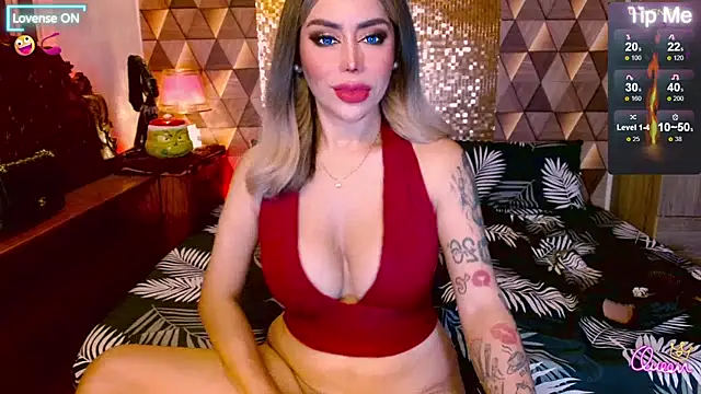 Show modela _QueenGoddess_ na web-kameri