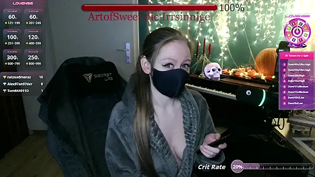 ArtofSweet's Webcam Show