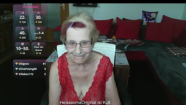 Webkamerová show HeisseomaOriginal