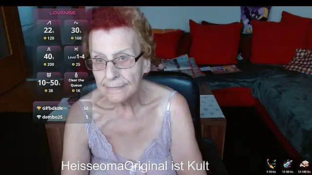 HeisseomaOriginal – Live XXX-chat