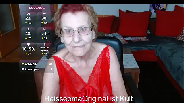 HeisseomaOriginal Adlı Modelin Canlı XXX Sohbeti