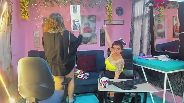 lesbiancuple webkamerás műsora