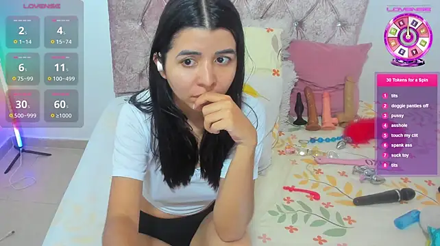 Show webcam de amelia_petiite