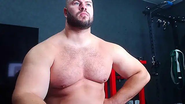 muscularjohnforuXのウェブカメラショー