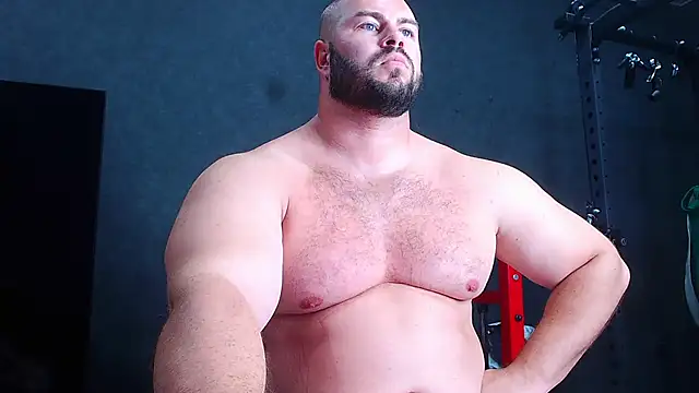muscularjohnforuXのウェブカメラショー
