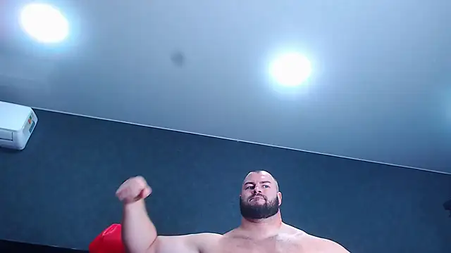muscularjohnforuX 网络视讯表演