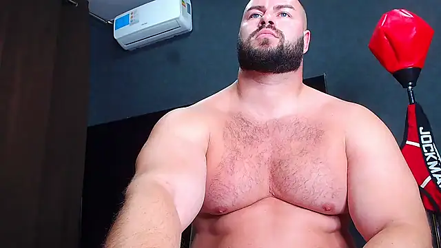 muscularjohnforuX 网络视讯表演
