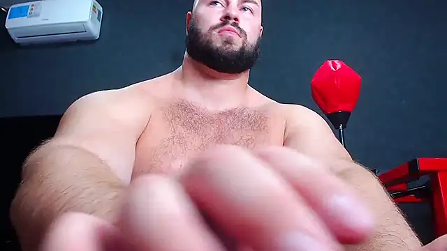 Show de muscularjohnforuX na webcam