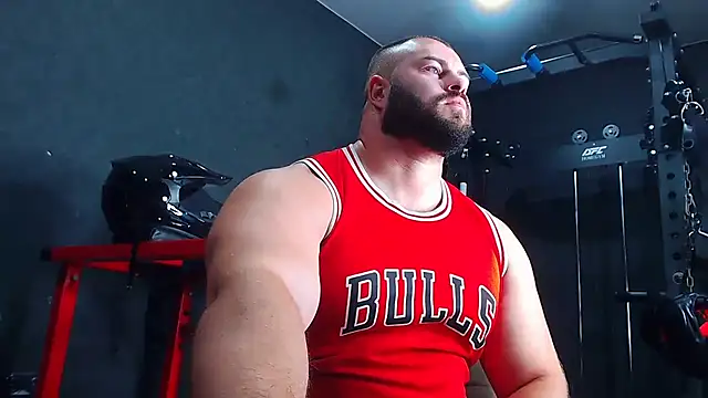 muscularjohnforuX 网络视讯表演