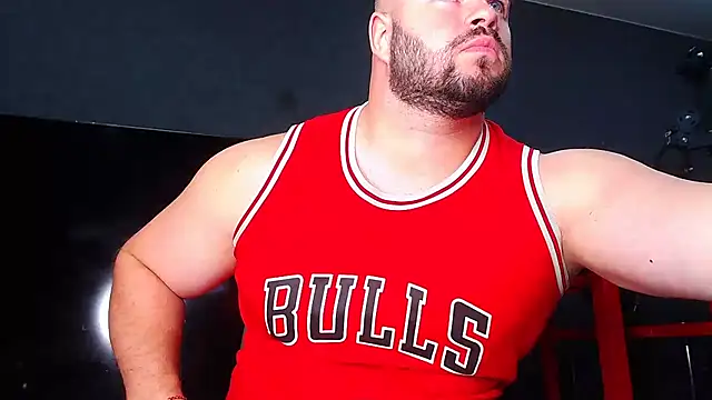 muscularjohnforuXのウェブカメラショー