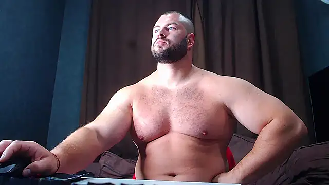 muscularjohnforuX webcam show