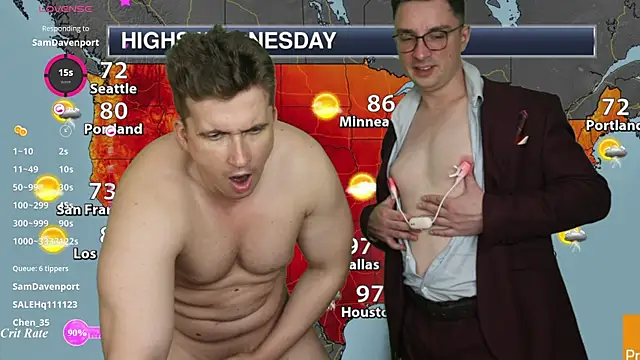 hornystripman97n Webbikameraesitys