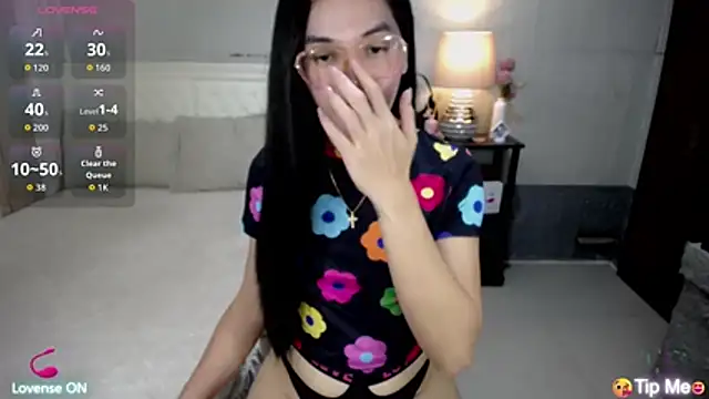 הופעת וובקאם של AsianSweetHeartxX