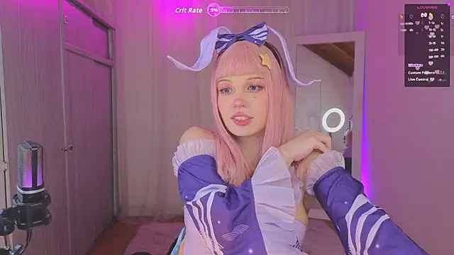 xvirtual_dollxのウェブカメラショー