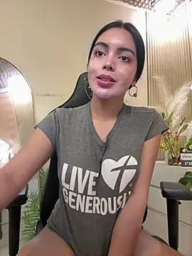 Show de TS-SimplyTheBest na webcam