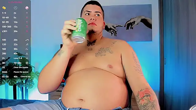 Thomas_chubbyxhot: διαδικτυακό σόου στην κάμερα