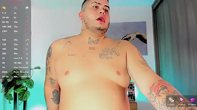 Thomas_chubbyxhot: διαδικτυακό σόου στην κάμερα