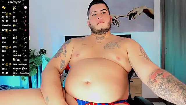 Show modela Thomas_chubbyxhot na web-kameri