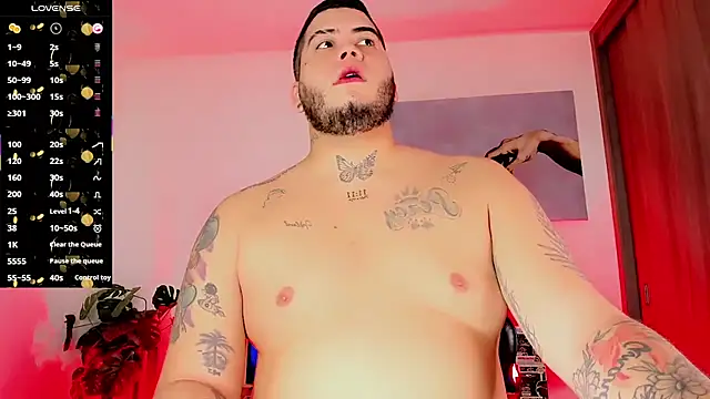 Show modela Thomas_chubbyxhot na web-kameri