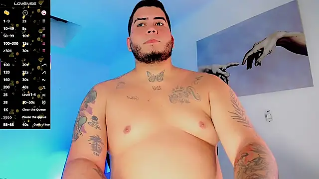 Thomas_chubbyxhot: διαδικτυακό σόου στην κάμερα