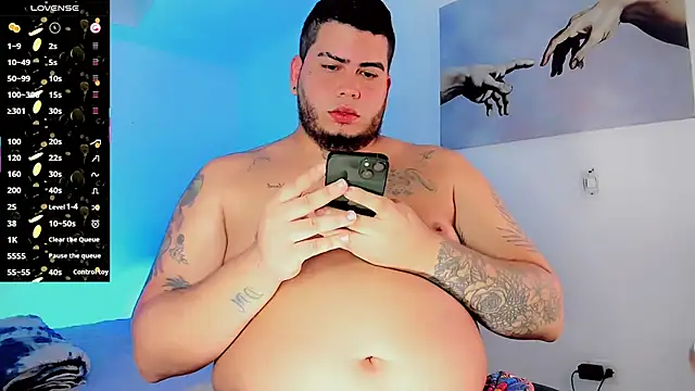 Thomas_chubbyxhot: διαδικτυακό σόου στην κάμερα