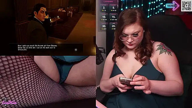 evamila webkamerás műsora