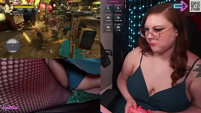 evamila Show in webcam