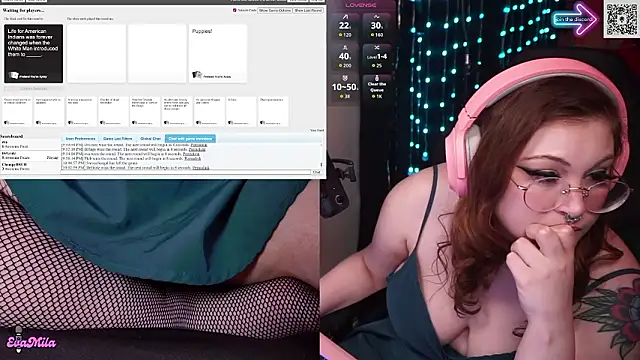 Webkamerová show evamila