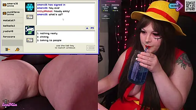 evamila's Webcam Show